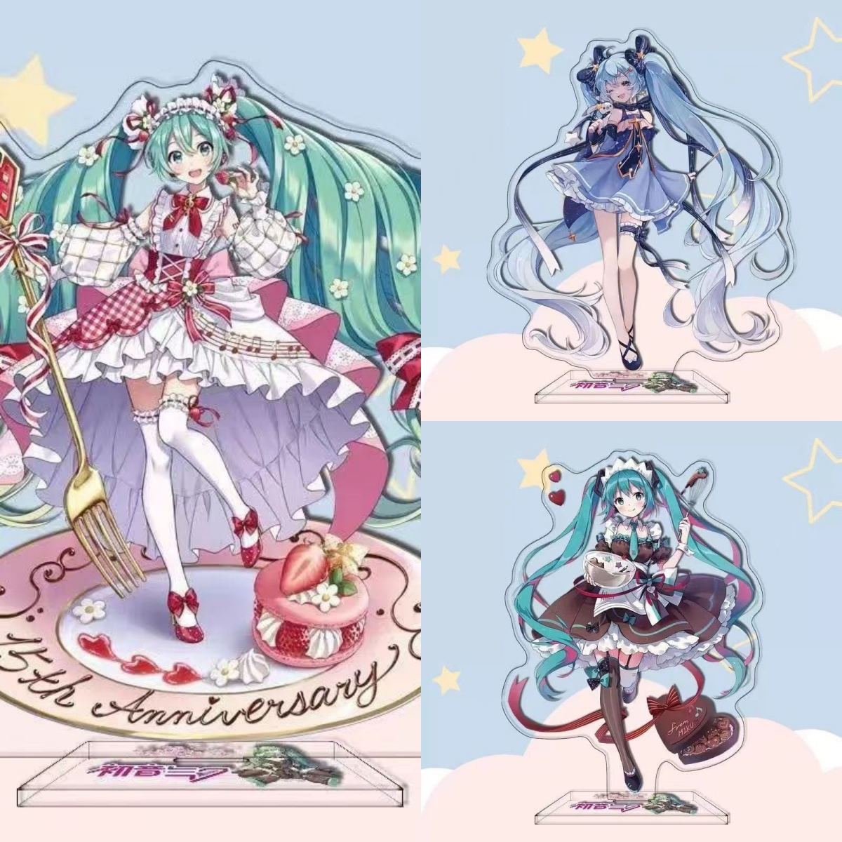 Event Support - 初音ミク アニメキャラクター アクリルスタンド バーチャルシンガー デスクデコレーション ファンコレクション