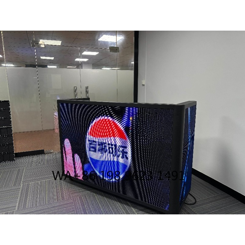 Event Party Dj - ポータブルDJブース用LEDビデオウォールディスプレイ、ナイトクラブ、バー、ステージパフォーマンス、パーティーイベント装飾照明スタンド