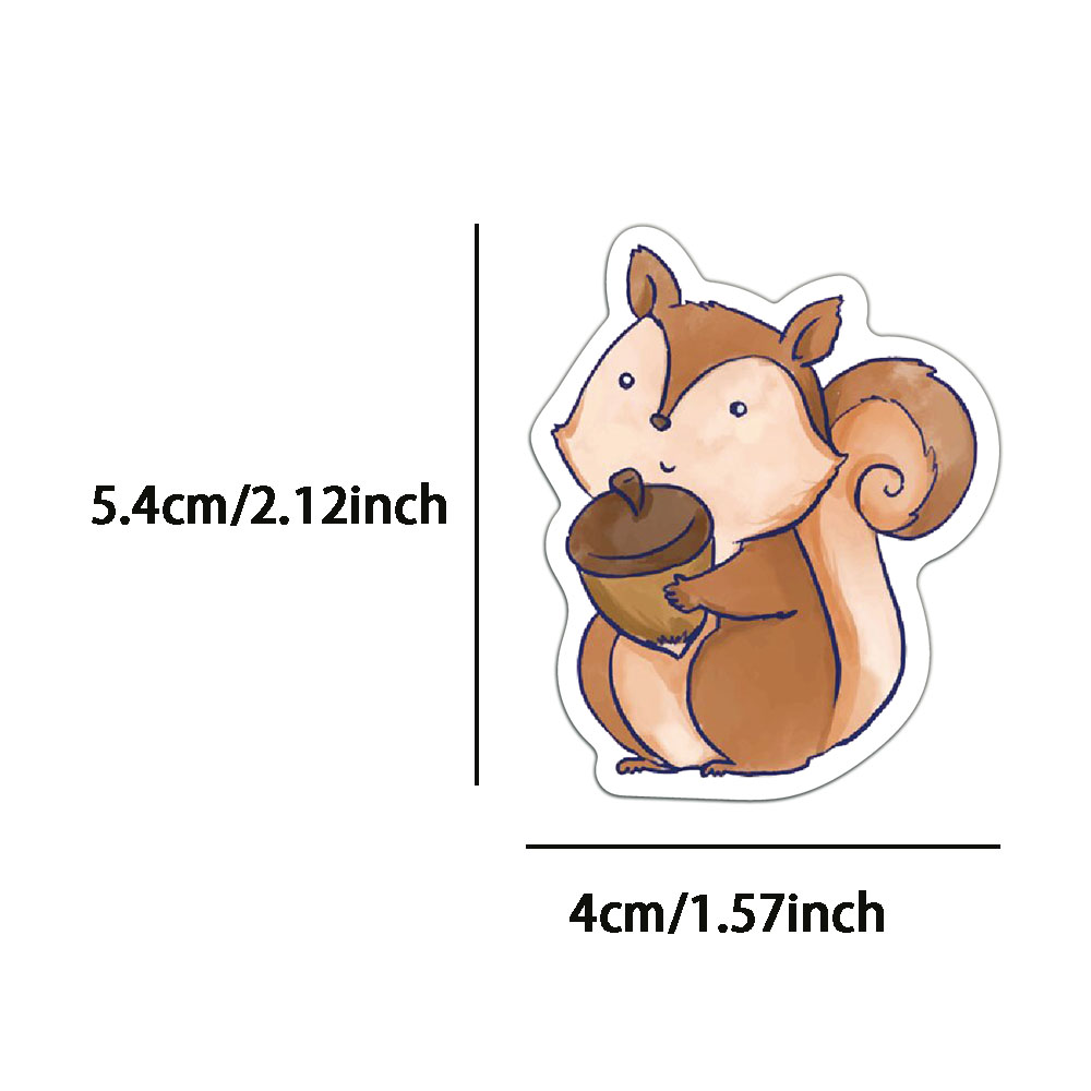 クリエイティブな秋のイラストステッカー、ラップトップ、ハンド - Plastic Cup 50Pcs のレビューと価格