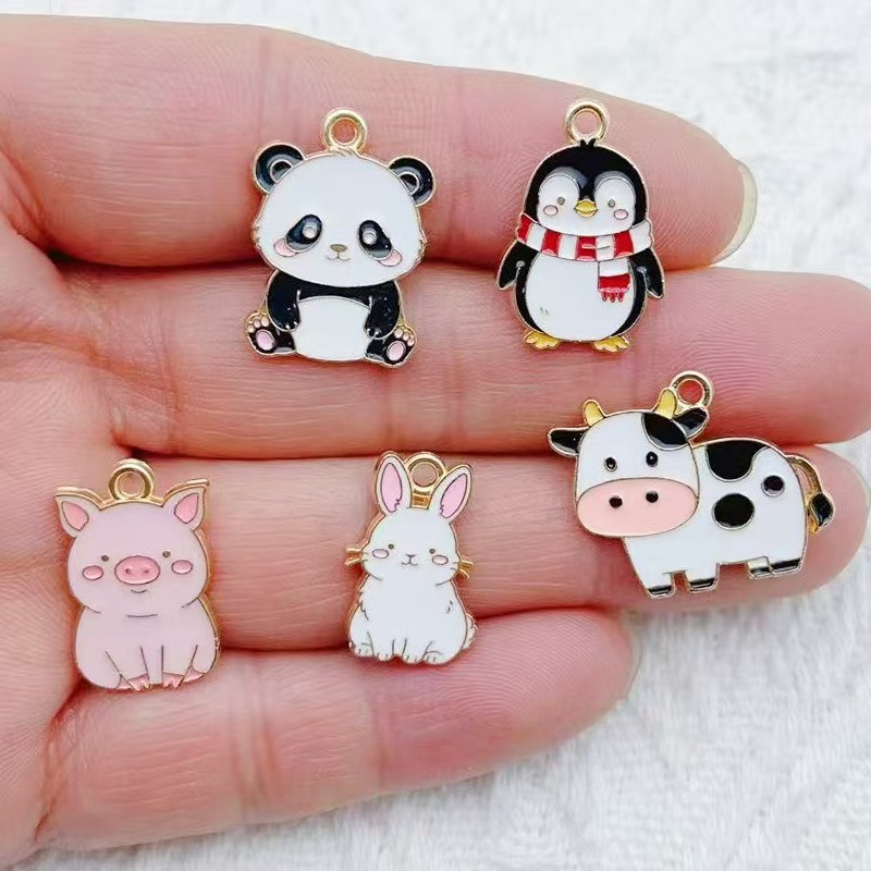 10 個漫画ペンギンパンダ DIY 韓国版キーホルダーペンダ - Event Party のレビューと価格