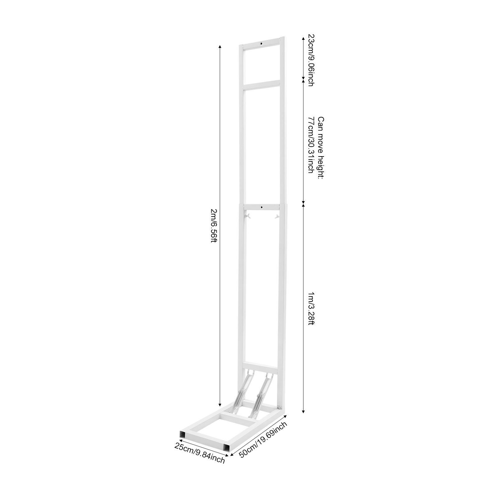 白い自立型アイアン製ウェディングアーチ背景スタンド、伸縮式高 - Photo Booth Frame のレビューと価格