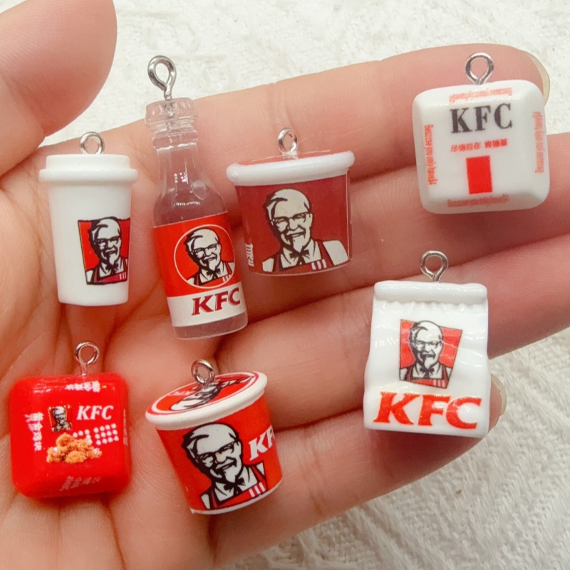 10個入り漫画風樹脂製フードバッグキーホルダー、バッグの装飾 - Event Party のレビューと価格