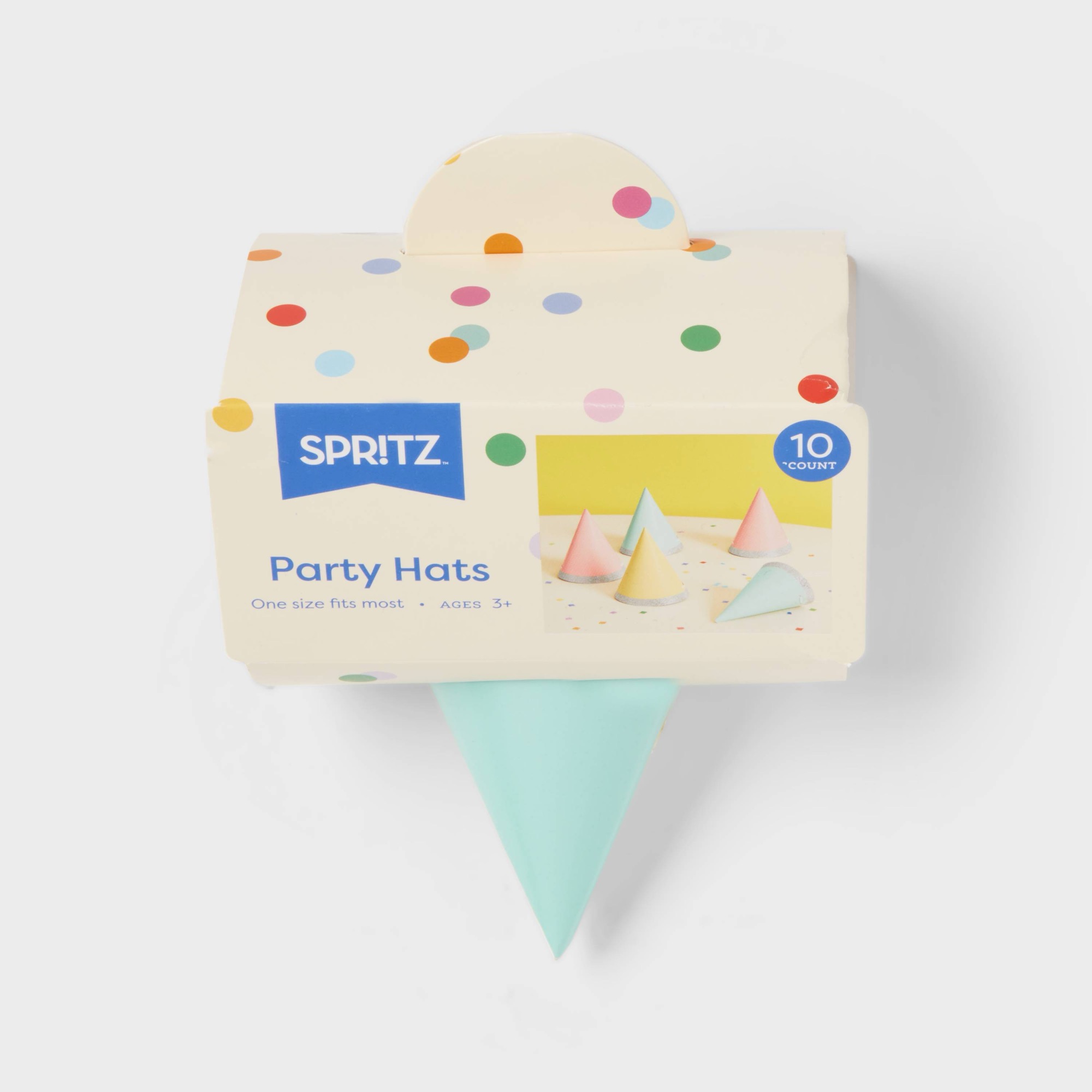 10個入り 4インチ ミニグリッターパーティーハット パステ - Party Hat Cone のレビューと価格