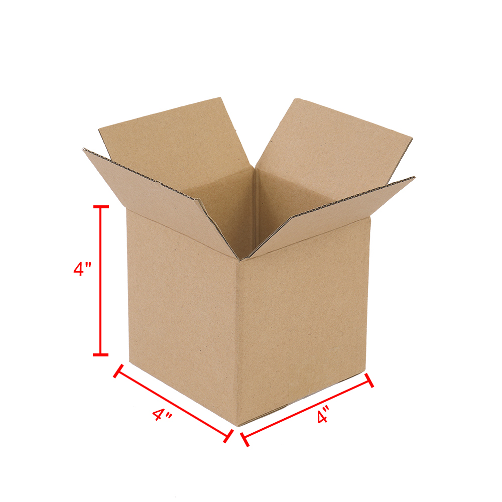 100個入り 黄色い段ボール箱 4x4x4インチ (10x1 - Event Party Box のレビューと価格