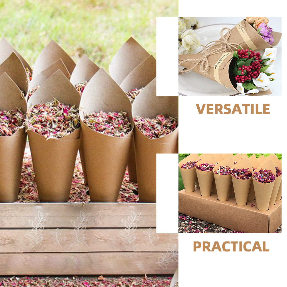 90個入りペーパーコンフェッティコーンホルダー クラフトペタ - Papercraft Supply Confetti のレビューと価格