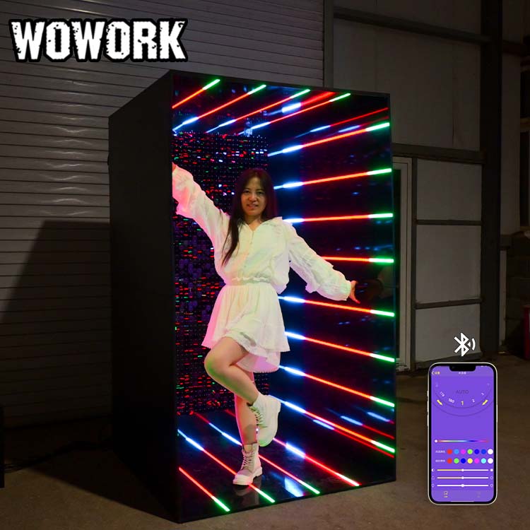 WOWORK卸売メタル製取り外し可能ミラートンネルフォトブー - Event Party Box のレビューと価格