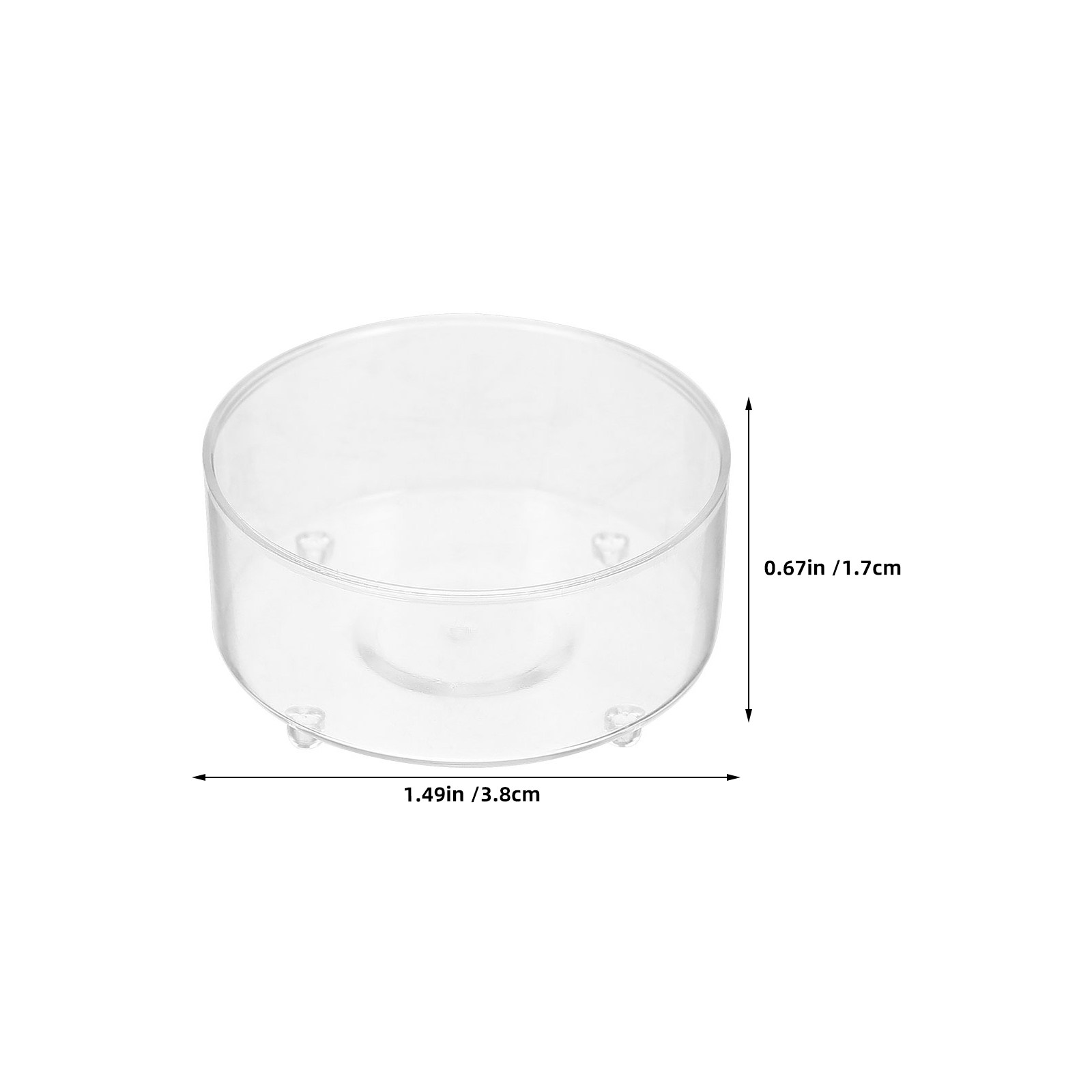 50個入り プラスチック製ティーライトカップ 透明 DIY  - Plastic Cup 50Pcs のレビューと価格