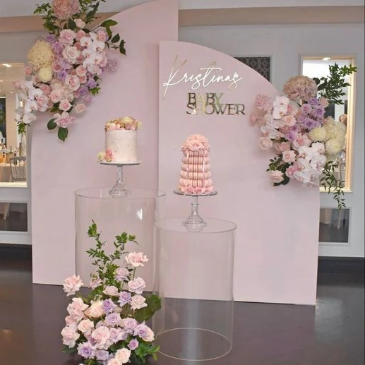 デザートテーブル ケーキスタンド 誕生日パーティー イベント - Dessert Table Backdrop のレビューと価格