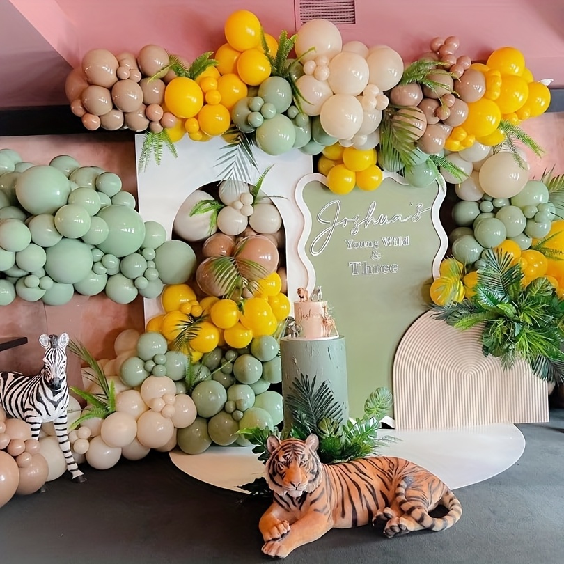 146個入りセージグリーンイエローバルーンアーチキット、マス - Balloon Arch Kit のレビューと価格