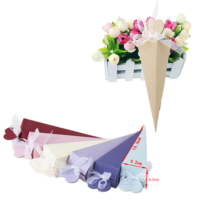 10/20/50個アイスクリームコーンウェディングキャンディ - Cotton Candy Cone のレビューと価格