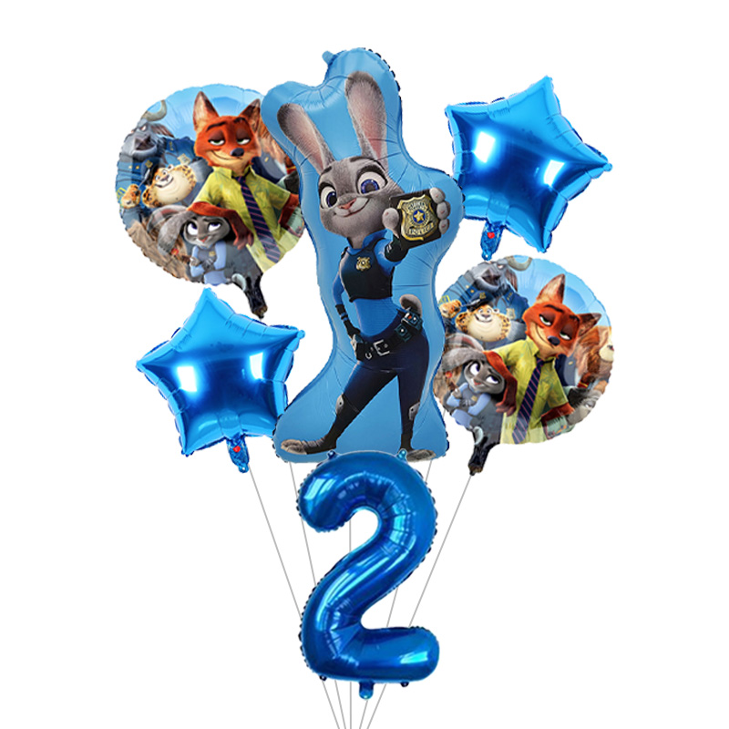 ズートピア動物漫画バルーンアーチガーランドキット 誕生日パー - Balloon Arch Kit のレビューと価格