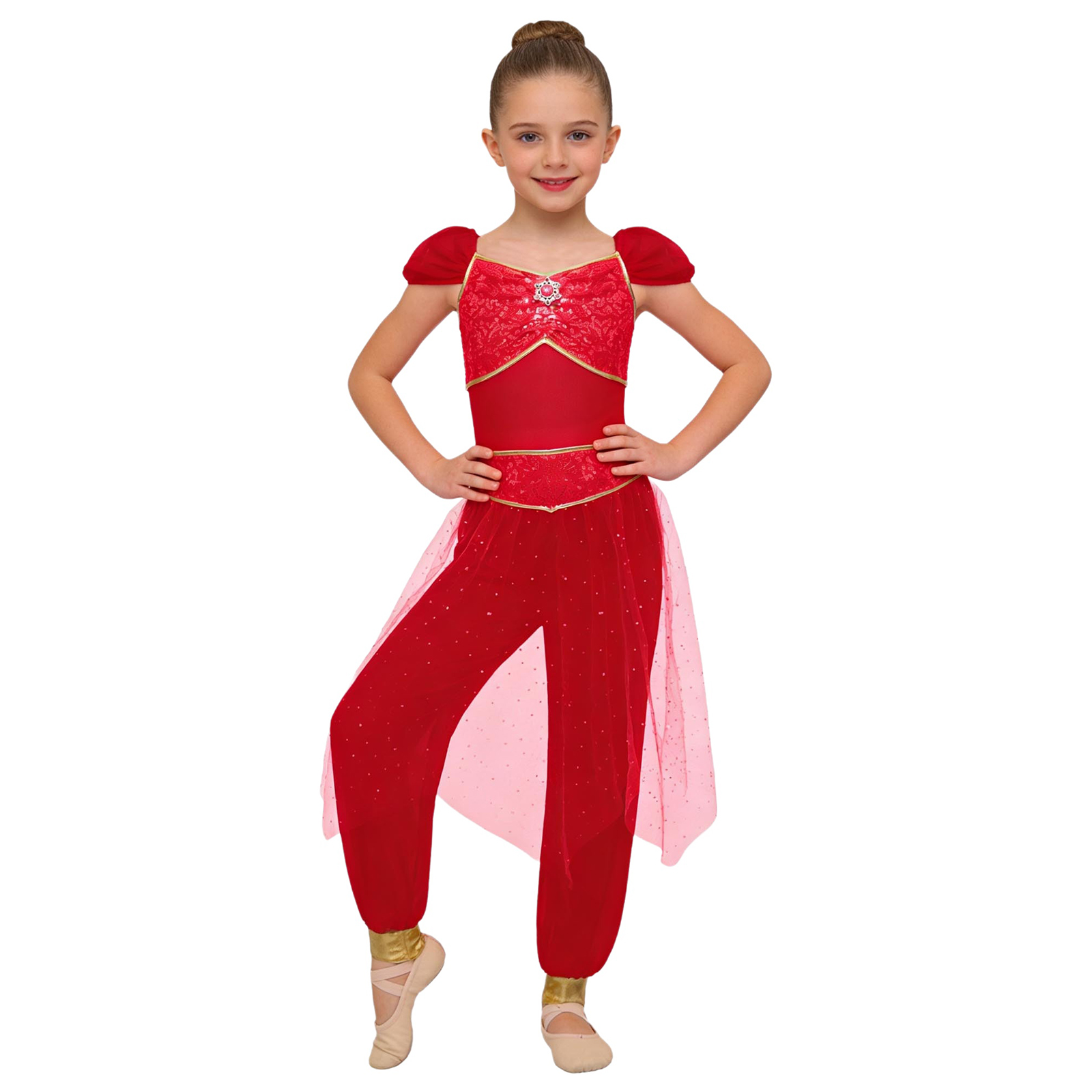子供用スパンコールチュールオーバーレイジャンプスーツ女の子用 - Glitter Tablecloth のレビューと価格