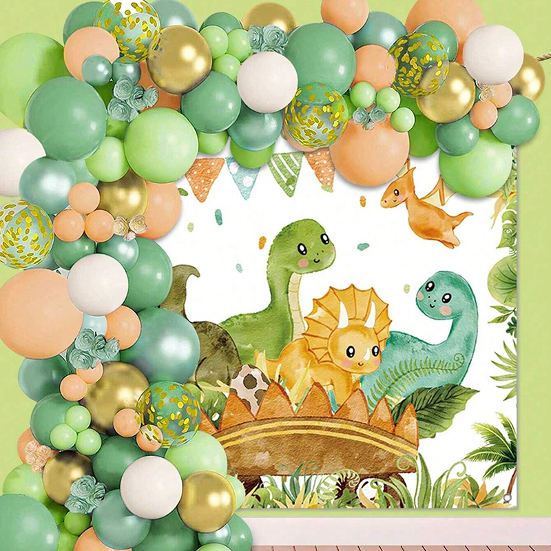 恐竜バルーンセットアーチ 子供の誕生日 恐竜テーマパーティー - Balloon Arch Kit のレビューと価格