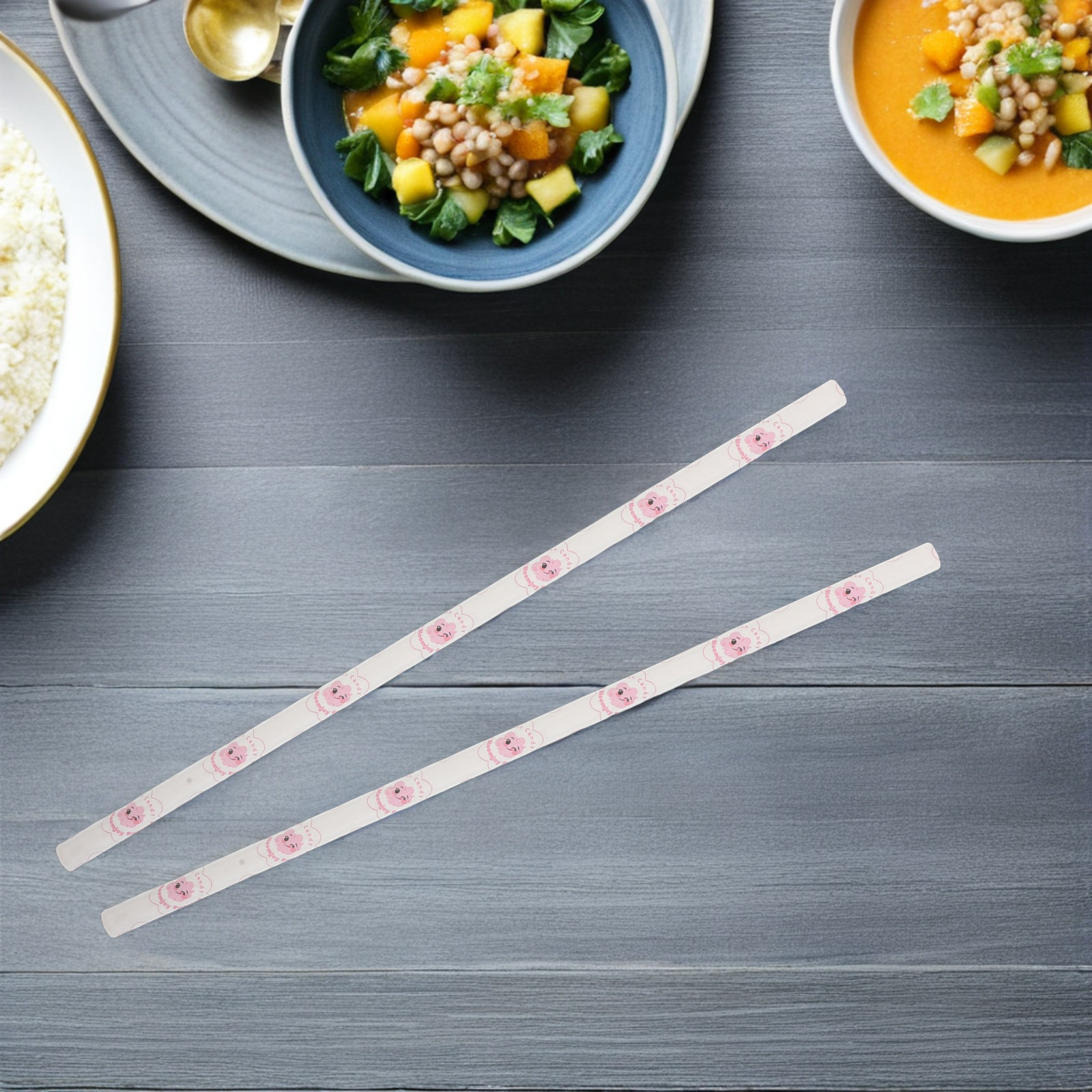 50本入り 綿菓子コーンスティック 30cm アソートカラー - Cotton Candy Cone のレビューと価格
