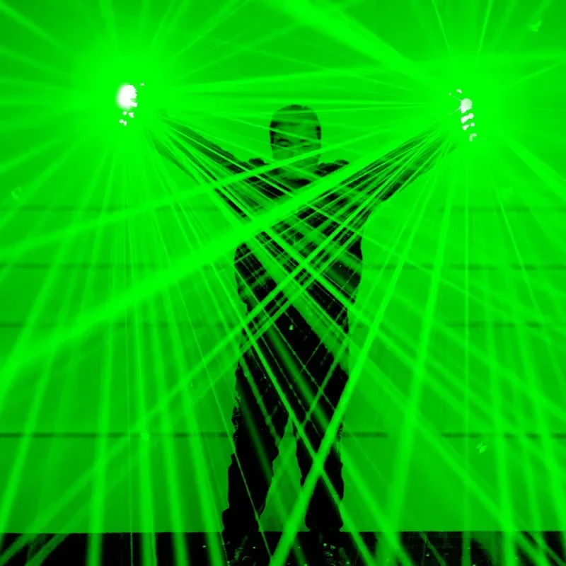 RGBレーザーグローブ,7つのレーザーヘッド,バイオレットブ - Event Party Dj のレビューと価格