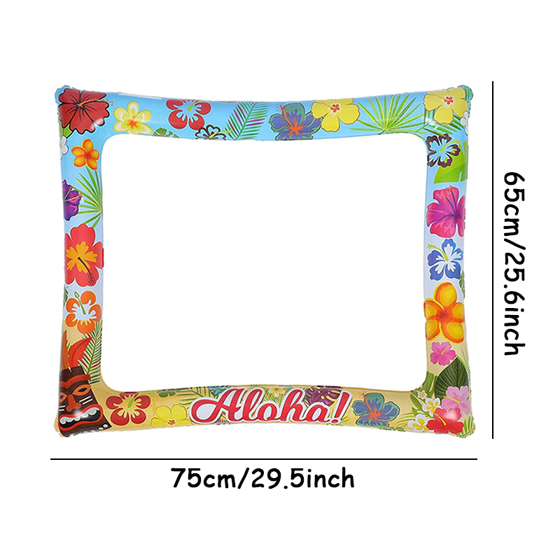 1pc ハワイアナルアホテーマインフレータブルフォトフレーム - Photo Booth Frame のレビューと価格