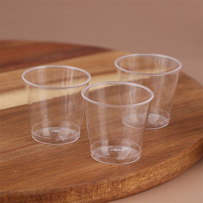 50 個 30 ミリリットル使い捨てミニクリアプラスチックカ - Plastic Cup 50Pcs のレビューと価格