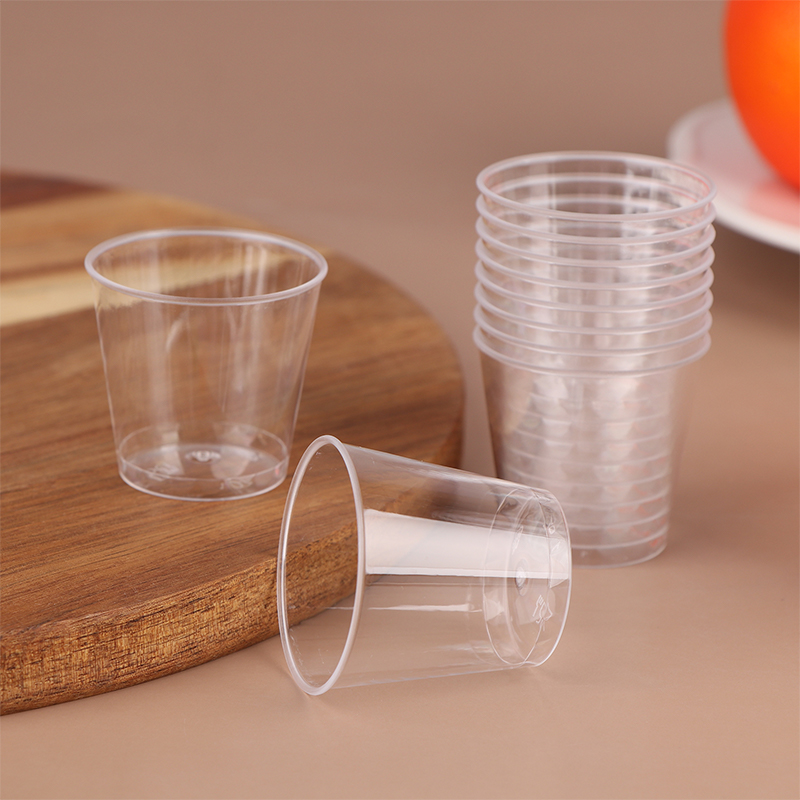 50 個 30 ミリリットル使い捨てミニクリアプラスチックカ - Plastic Cup 50Pcs のレビューと価格
