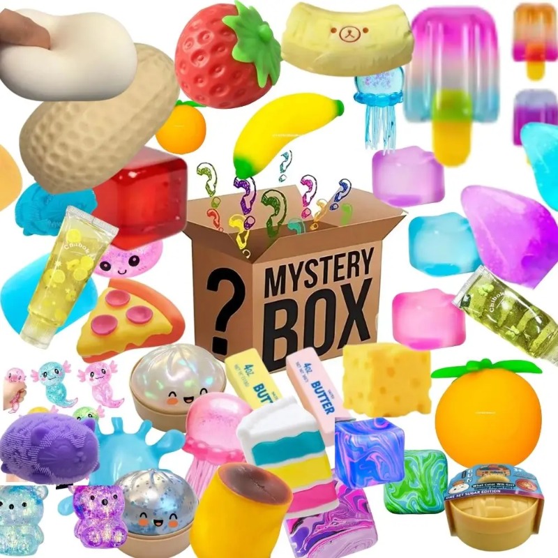 100個以上入りサプライズボックスおもちゃ、ストレス解消グッ - Event Party のレビューと価格