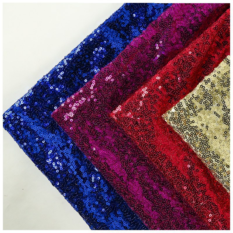 3mmの小さなスパンコール生地、イブニングドレス用レース素材 - Glitter Tablecloth のレビューと価格