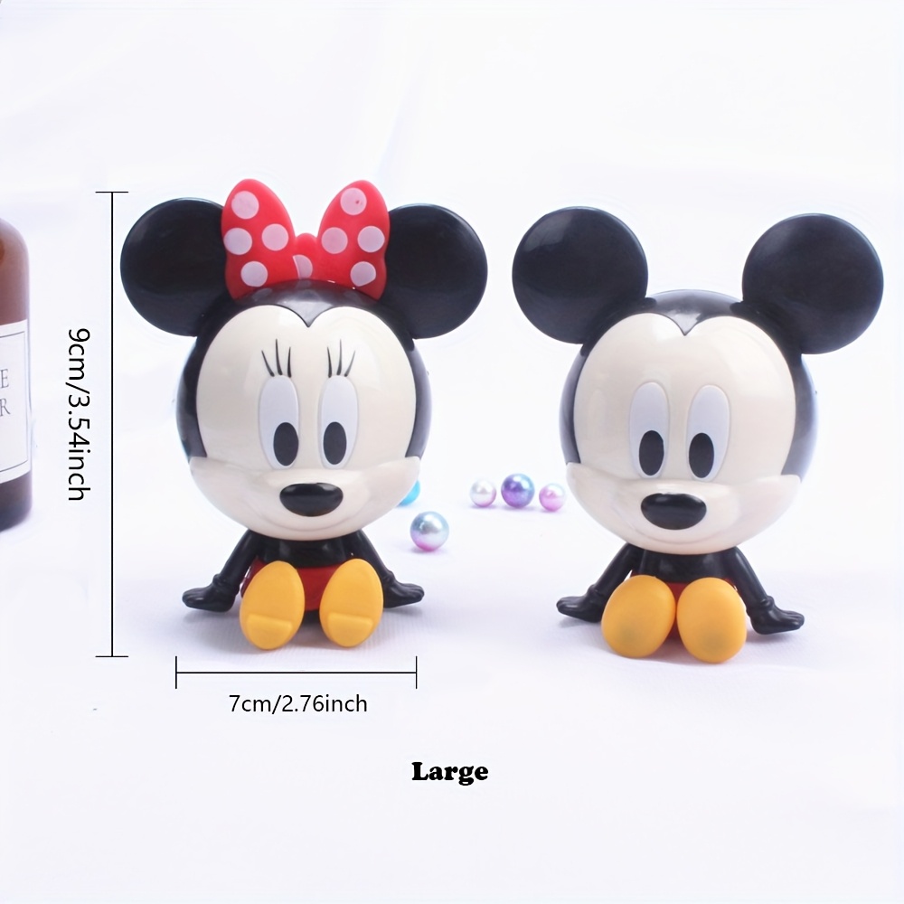 ディズニーのミッキーとミニーのプラスチック製フィギュア2個、 - Supply Event のレビューと価格
